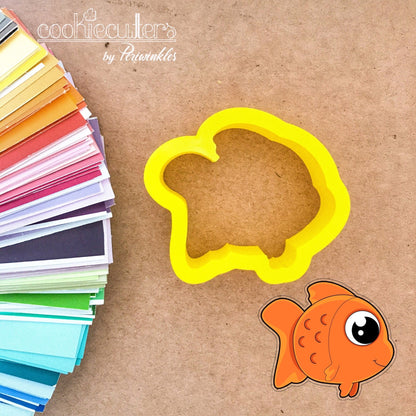 Gold Fish Cookie Cutter - Periwinkles Cutters