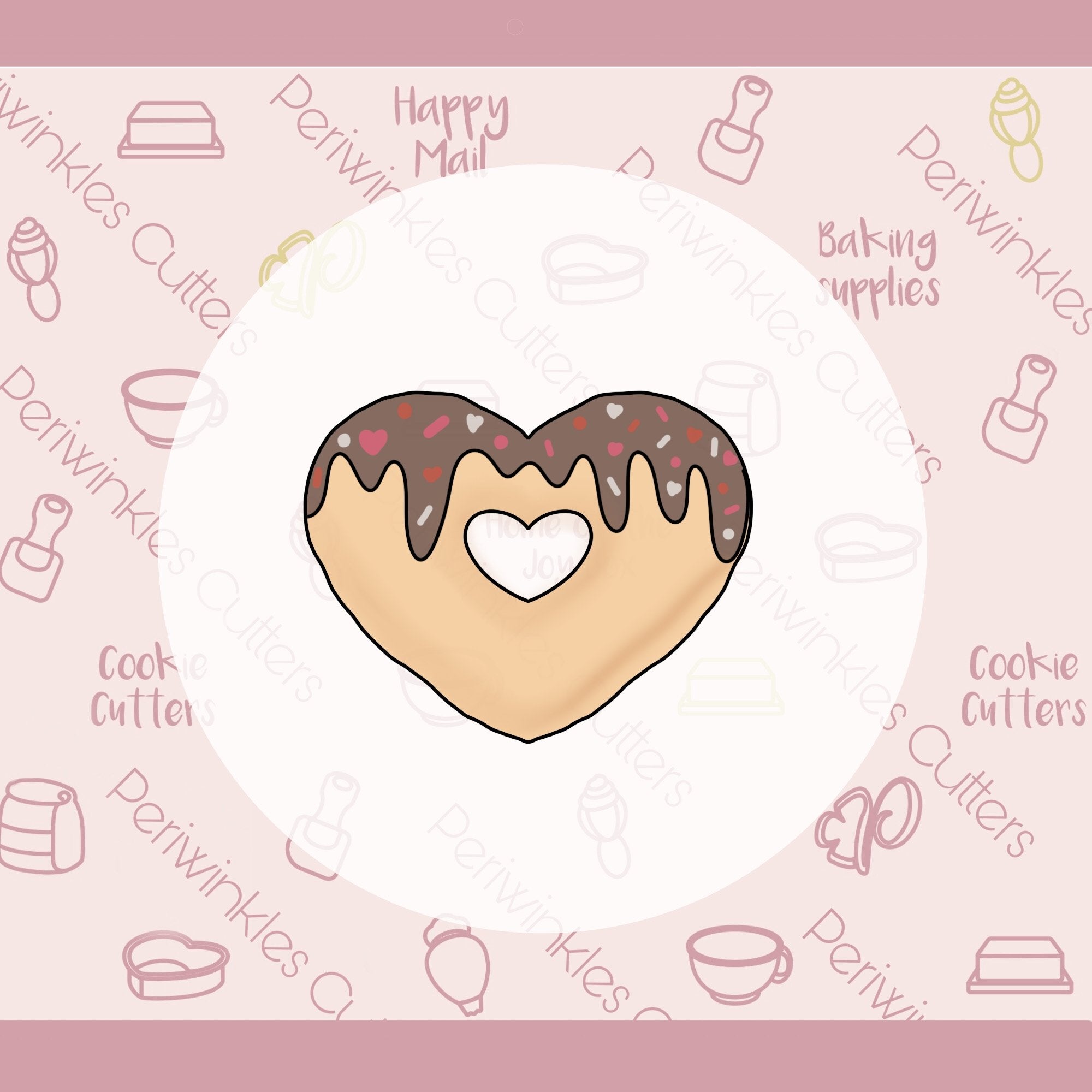 Amazon.com: 7-Piece Heart Love Nylon Cutter Set Cookie Cutter Cake  Decoration: Home & Kitchen