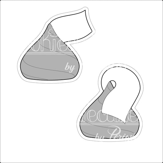 Hershey Kisses Cookie Cutter - Periwinkles Cutters