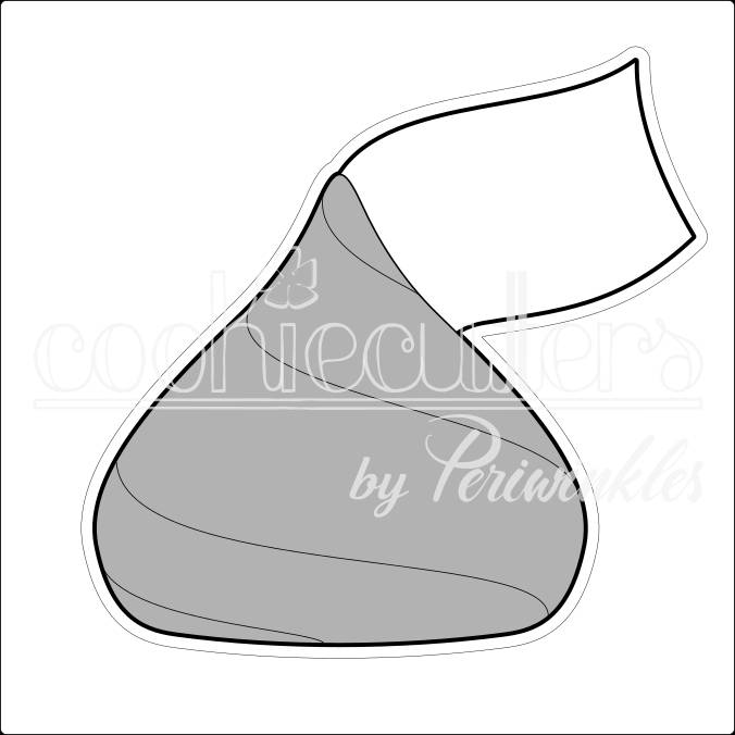 Hershey Kisses Cookie Cutter Periwinkles Cutters