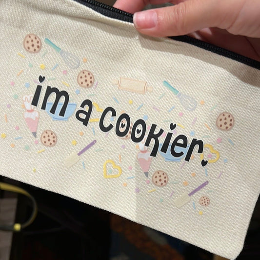I'm a Cookier Pencil Bag - Periwinkles Cutters Cookie Cutter