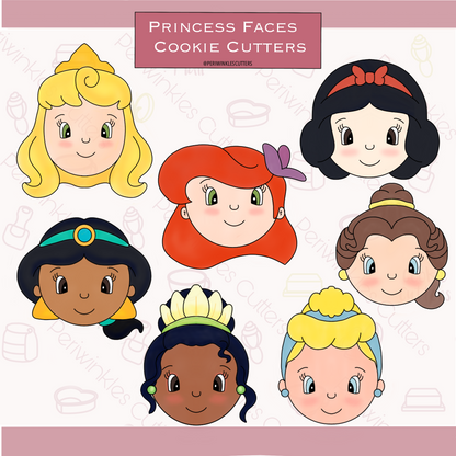 Princess Inspired Cookie Cutters - Periwinkles Cookie Cutters 