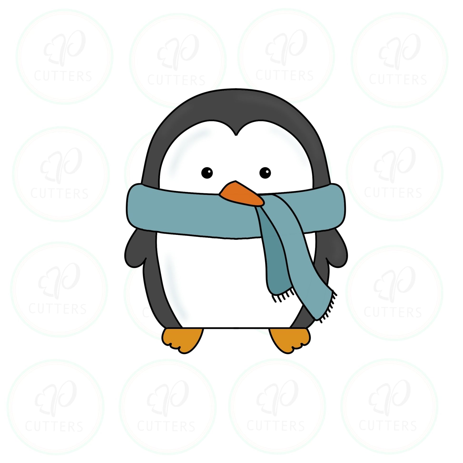 Kawaii Penguin Cookie Cutter - Periwinkles Cutters