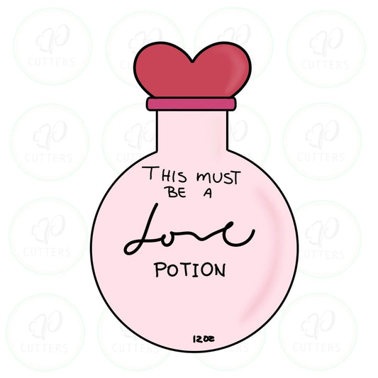 Love Potion Bottle Cookie Cutter - Periwinkles Cutters