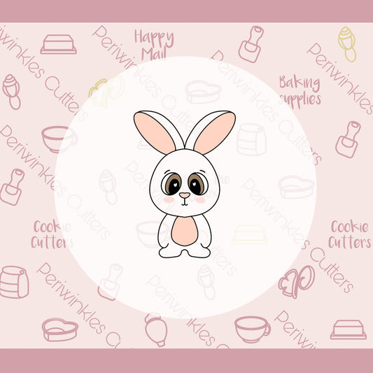 Lulu Bunny 2021 Cookie Cutter - Periwinkles Cutters