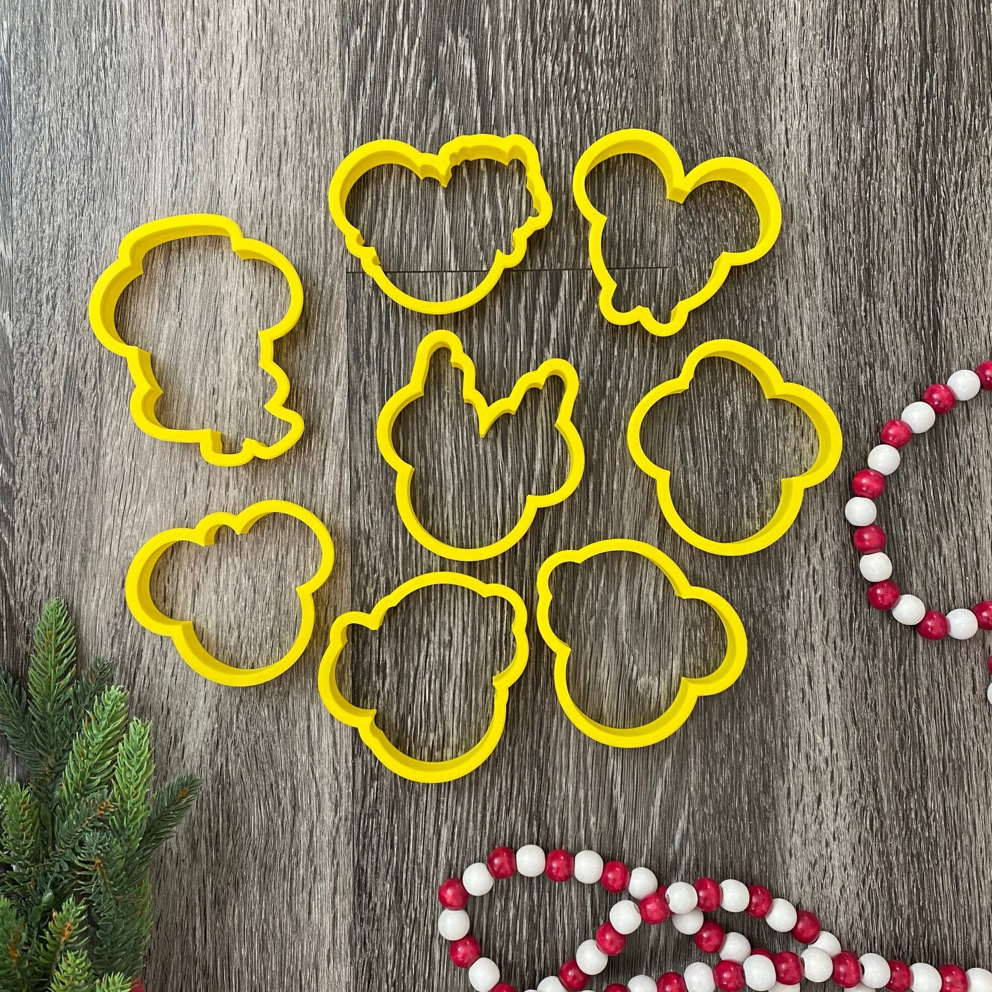 Mouse Christmas Lights Cookie Cutter - Periwinkles Cutters