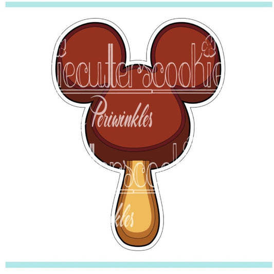 Mouse Ice Cream Bar Cookie Cutter - Periwinkles Cutters