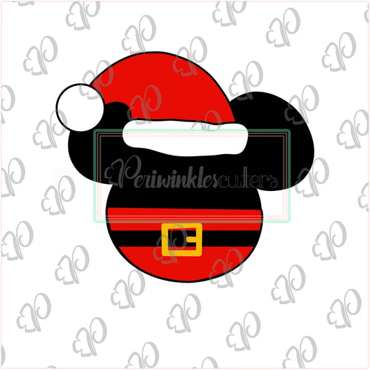 Mouse Santa Hat Cookie Cutter - Periwinkles Cutters