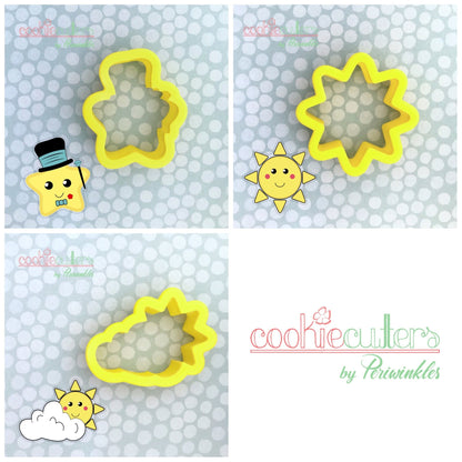 Mr. Star Cookie Cutter - Periwinkles Cutters
