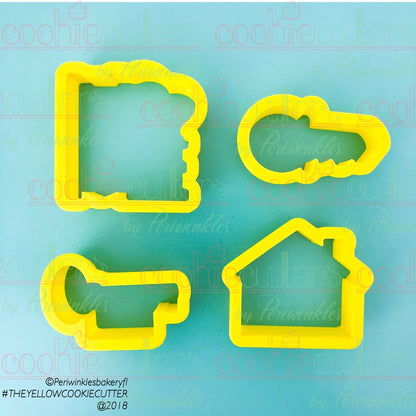 New Home Cookie Cutter - Periwinkles Cutters