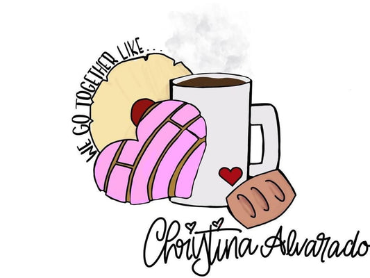 Pan Dulce y Cafecito Cookie Cutter "Designed by Get Baked by Christina" - Periwinkles Cutters