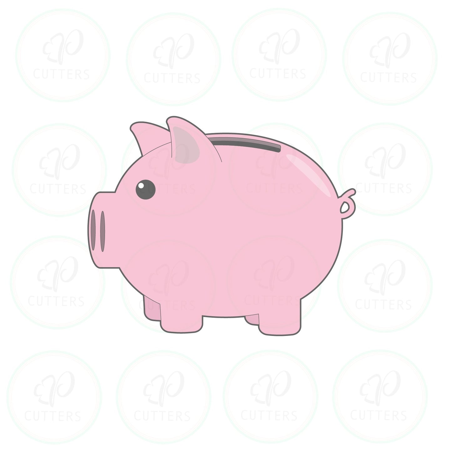 Piggy | Piggy Bank Cookie Cutter - Periwinkles Cutters