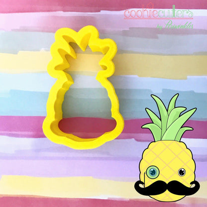 Pineapple Bow Tie Cookie Cutter - Periwinkles Cutters