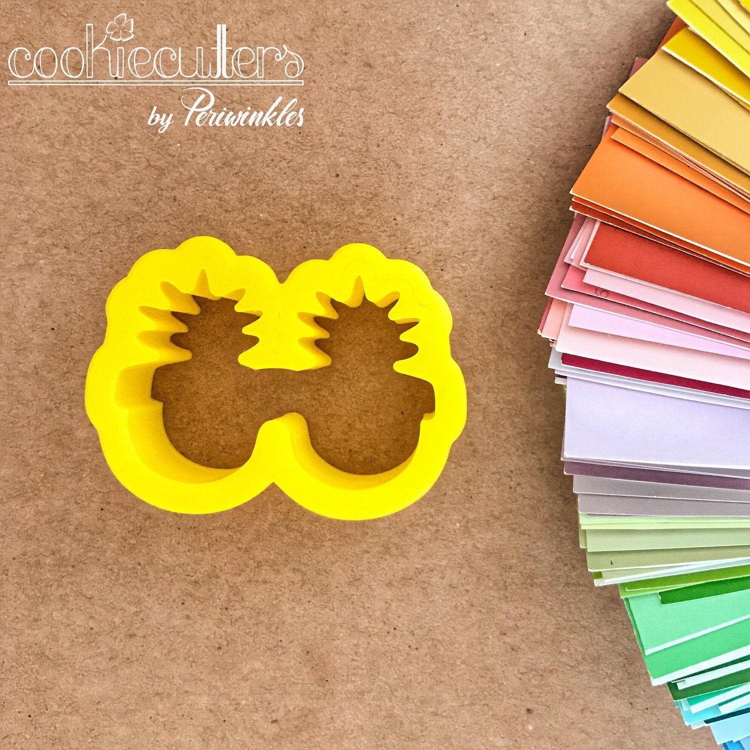 Pineapple Sunglasses Cookie Cutter - Periwinkles Cutters