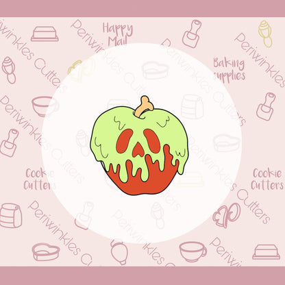 Poison Apple Cookie Cutter - Periwinkles Cutters