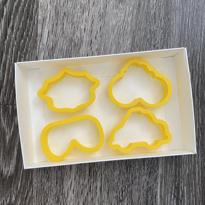 Police Dad Set Cookie Cutter - Periwinkles Cutters