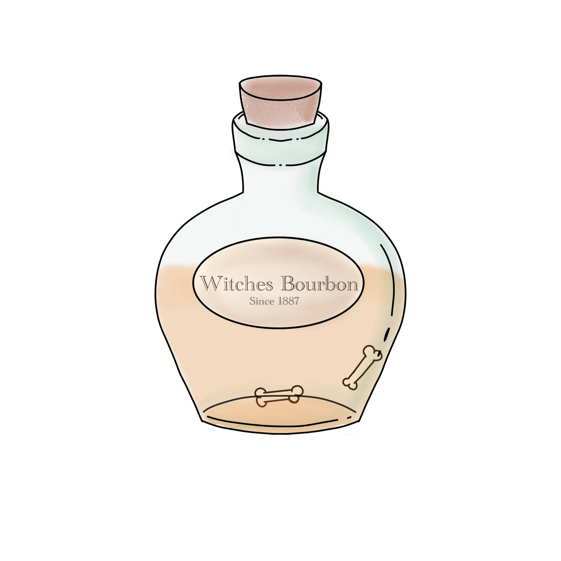 Potion Bottle 2020 Cookie Cutter - Periwinkles Cutters