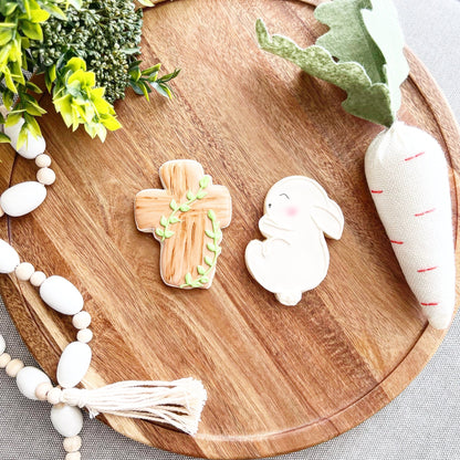 Praying Bunny Set of 2 Cookie Cutter - Periwinkles Cutters