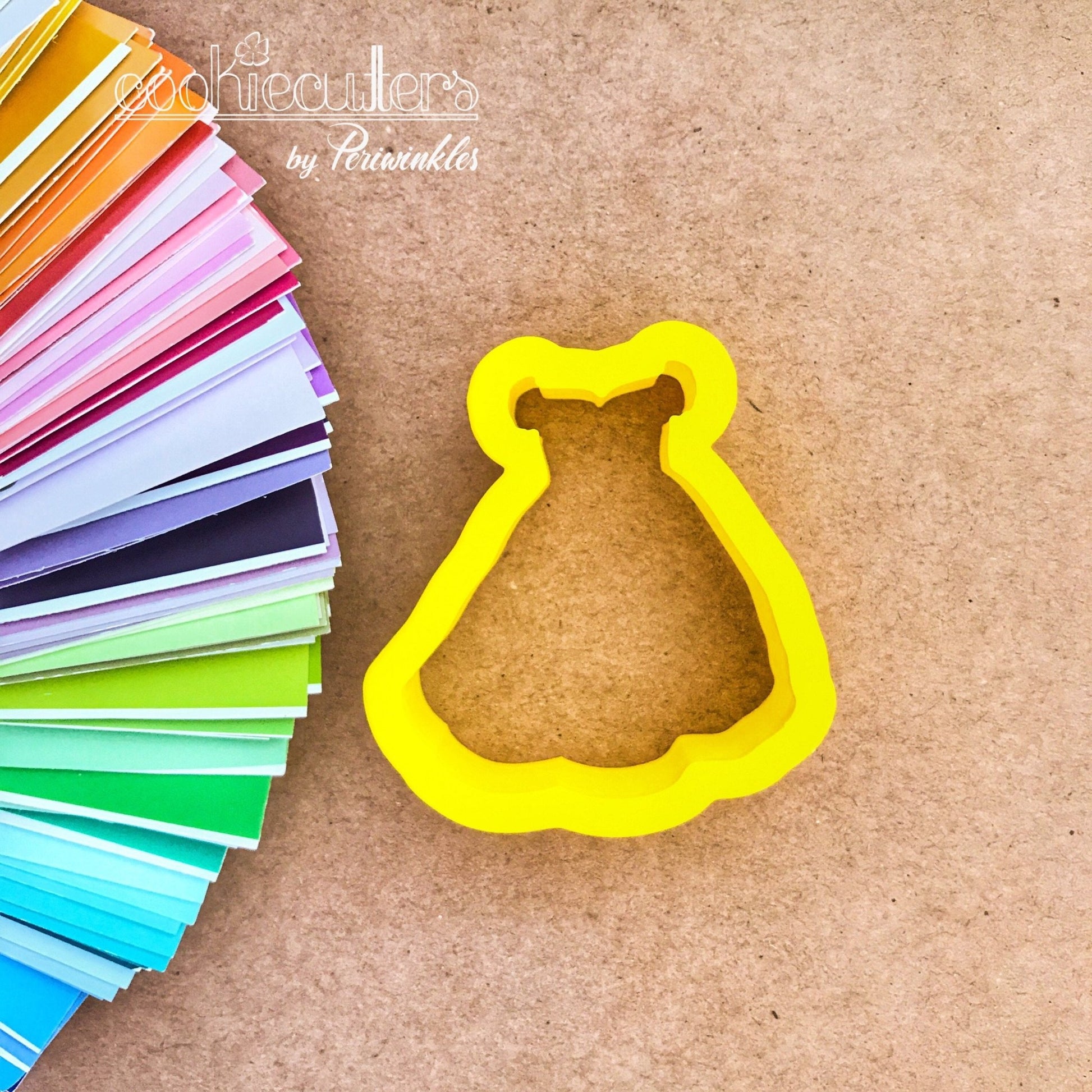 Princess Dress Cookie Cutter - Periwinkles Cutters