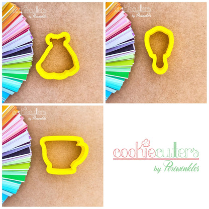 Princess Mirror Cookie Cutter - Periwinkles Cutters