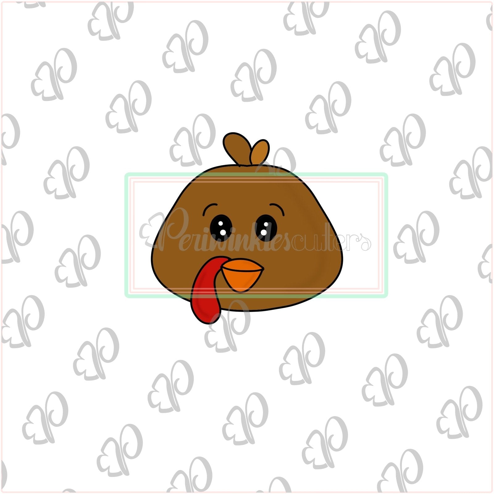 Pumpkin Pie Platter Cookie Cutter - Periwinkles Cutters