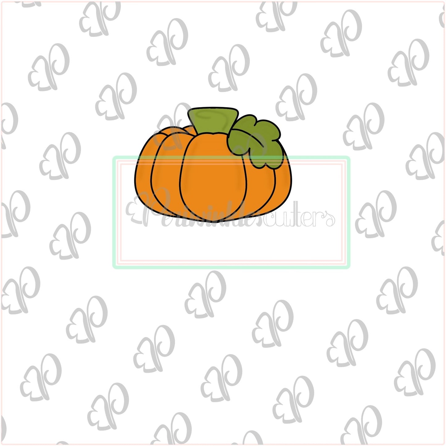 Pumpkins 2019 Cookie Cutter - Pumpkin Cutter - Heart Pumpkin - Periwinkles Cutters