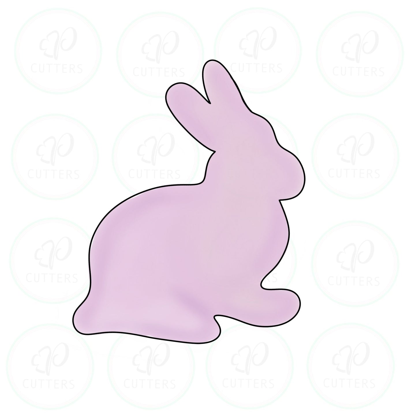 Rabbit Cookie Cutter - Easter Joy Box 2020 - Periwinkles Cutters