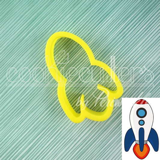 Rocket Cookie Cutter - Periwinkles Cutters