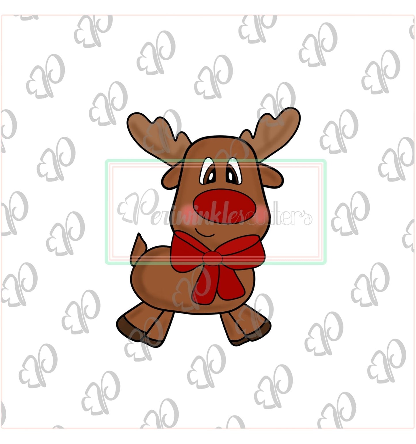 Rudolph Reindeer - Flying Deer - Periwinkles Cutters