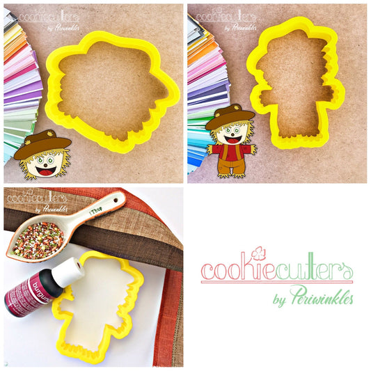 Scarecrow Cookie Cutter - Periwinkles Cutters