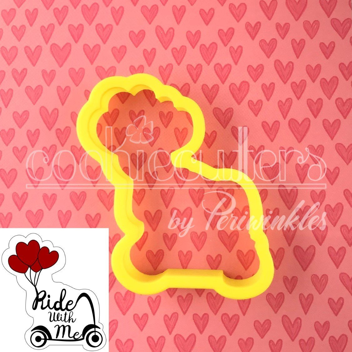 Scooter - Ride with Me Cookie Cutter - Periwinkles Cutters