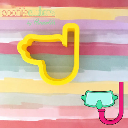 Snorkel Mask Cookie Cutter - Periwinkles Cutters