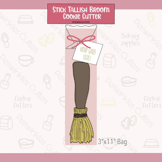 Stick Tallish Broom Cookie Cutter - Periwinkles Cutters