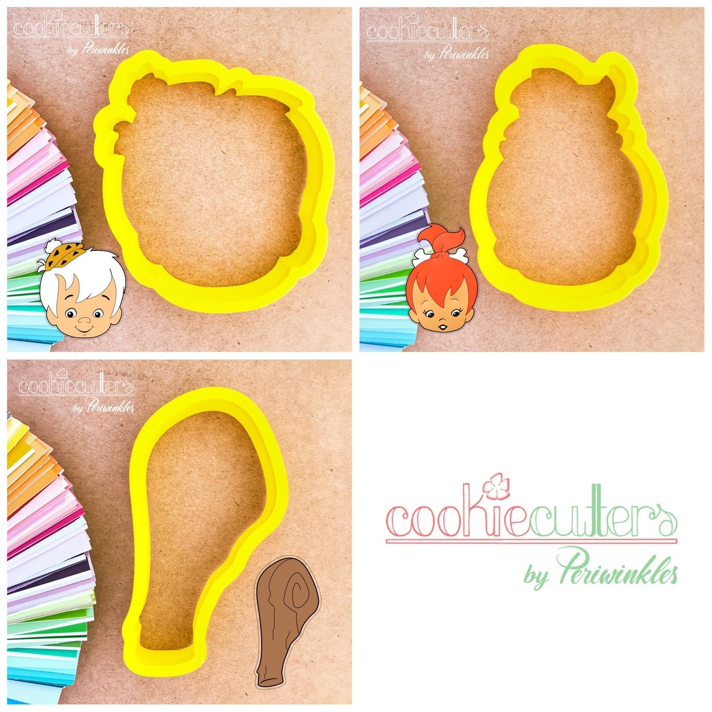 Stone Babies Cookie Cutters - Periwinkles Cutters