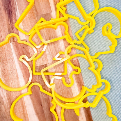 Tassel Numbers Cookie Cutter (Individually) - Periwinkles Cutters
