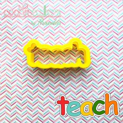 TEACH Letters Cookie Cutter - Periwinkles Cutters