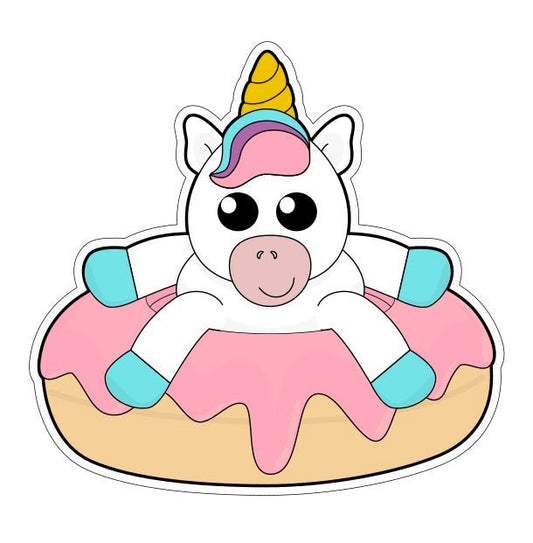 Unicorn Float Cookie Cutter - Periwinkles Cutters