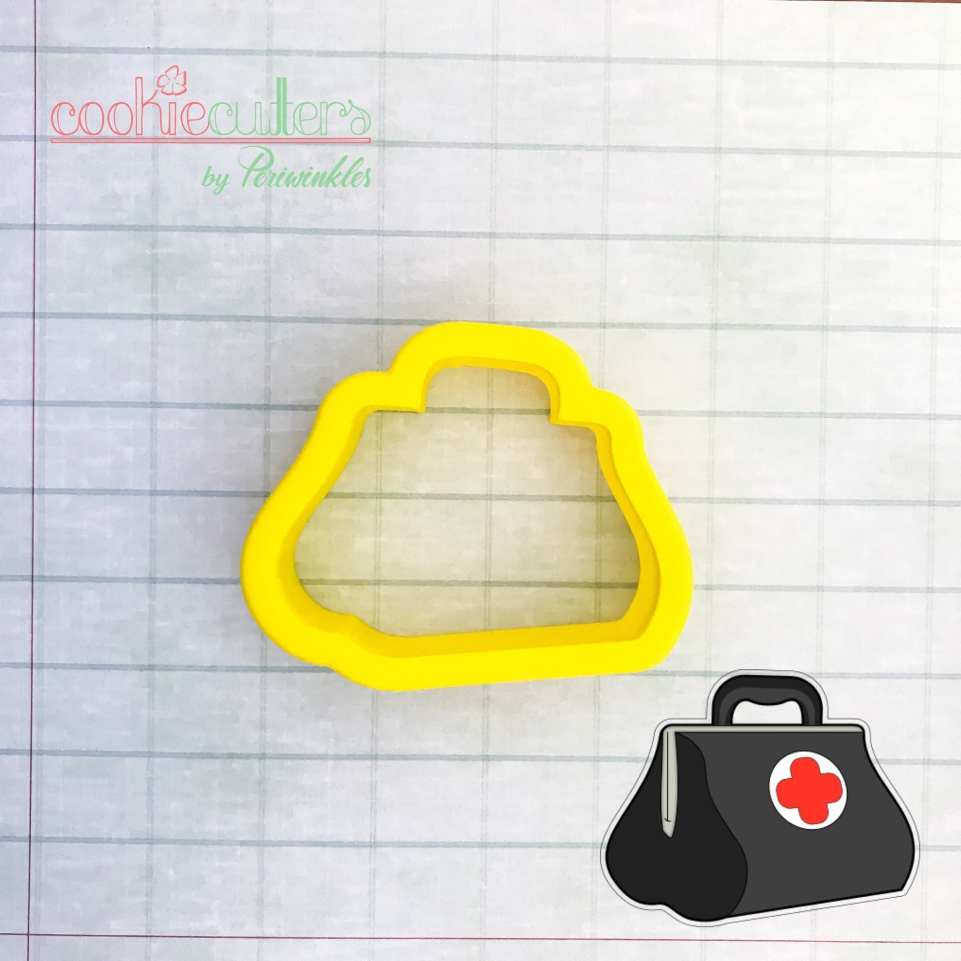 Vaccine Cookie Cutter - Periwinkles Cutters