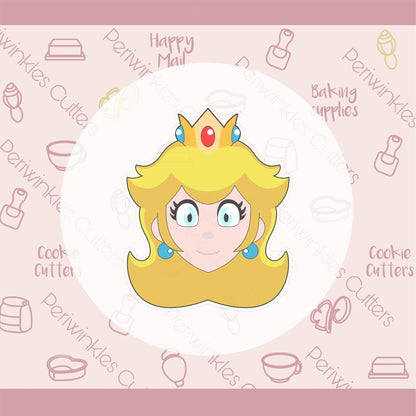 Video Game Princess Cookie Cutter - Periwinkles Cutters