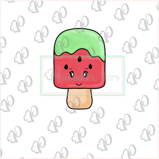 Watermelon Popsicle Cookie Cutter - Periwinkles Cutters